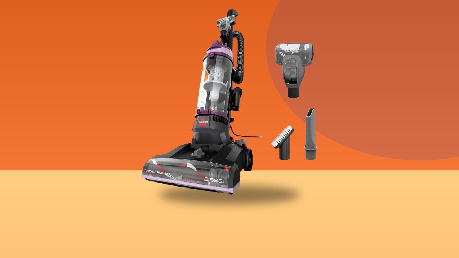 Bissell CleanView Upright Vacuum with Pet Hair Bru