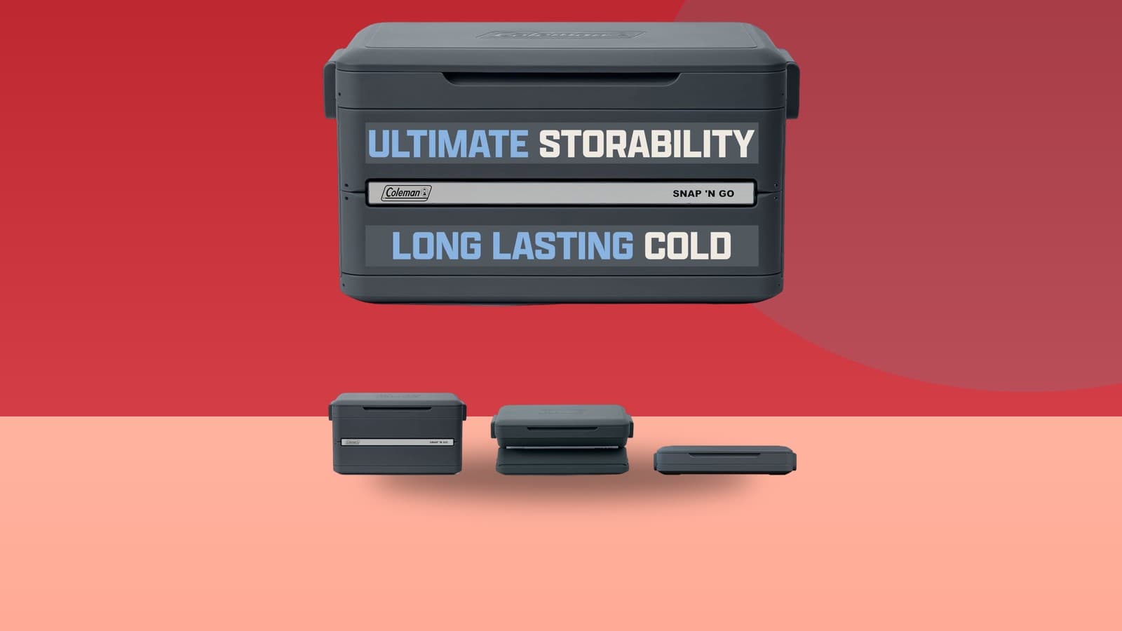 Coleman Snap 'N Go 55-Quart Collapsible Hard Coole