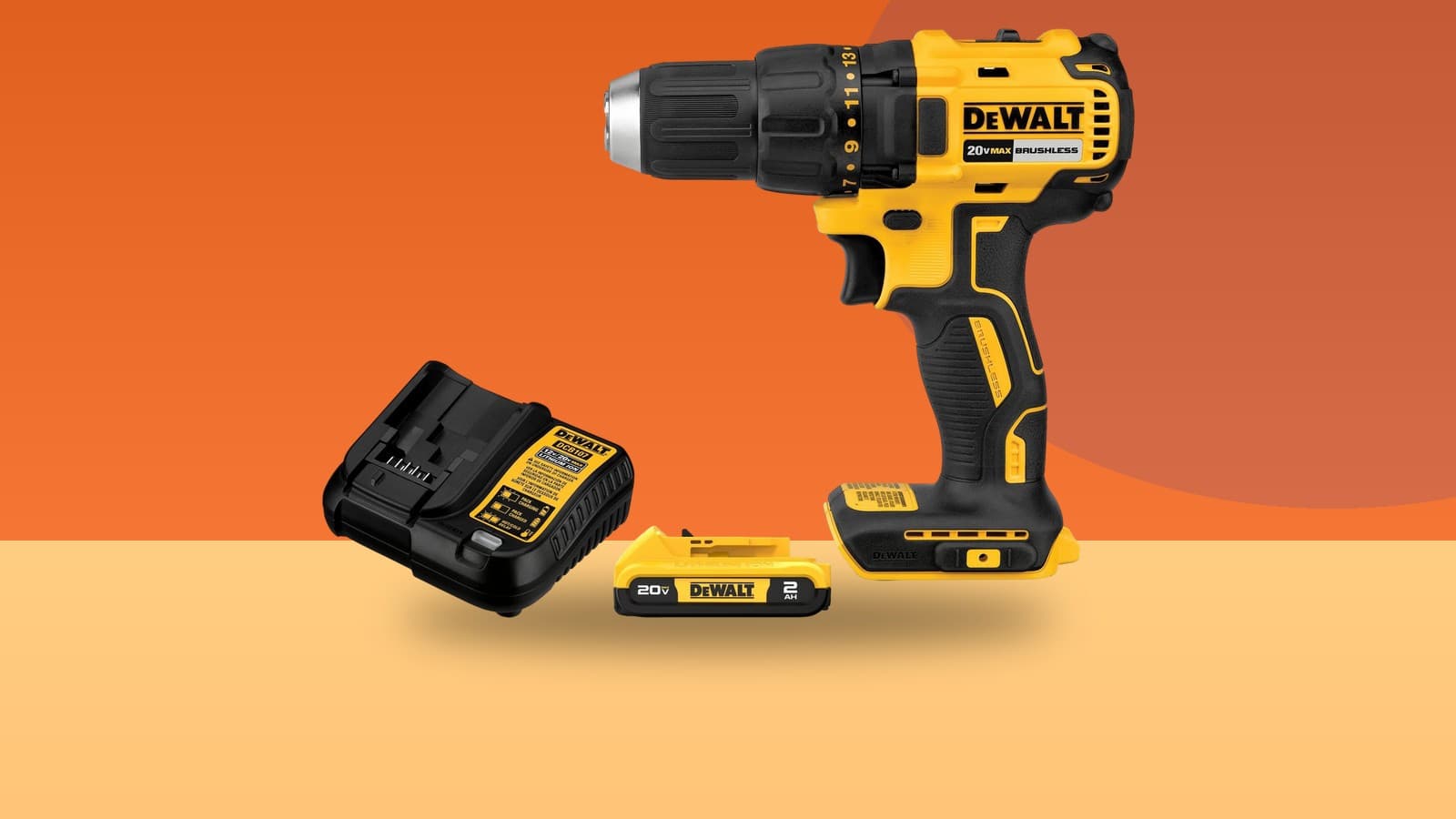 DEWALT 20V MAX Cordless Drill Driver Set, Electric