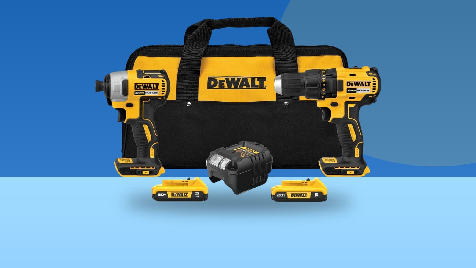 DEWALT 20V MAX Cordless Drill and Impact Driver, P