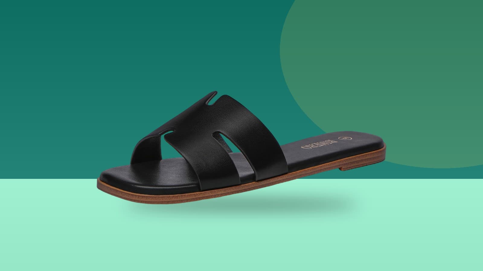 Rihero Women's Dressy Flat Sandals Comfortable Sli