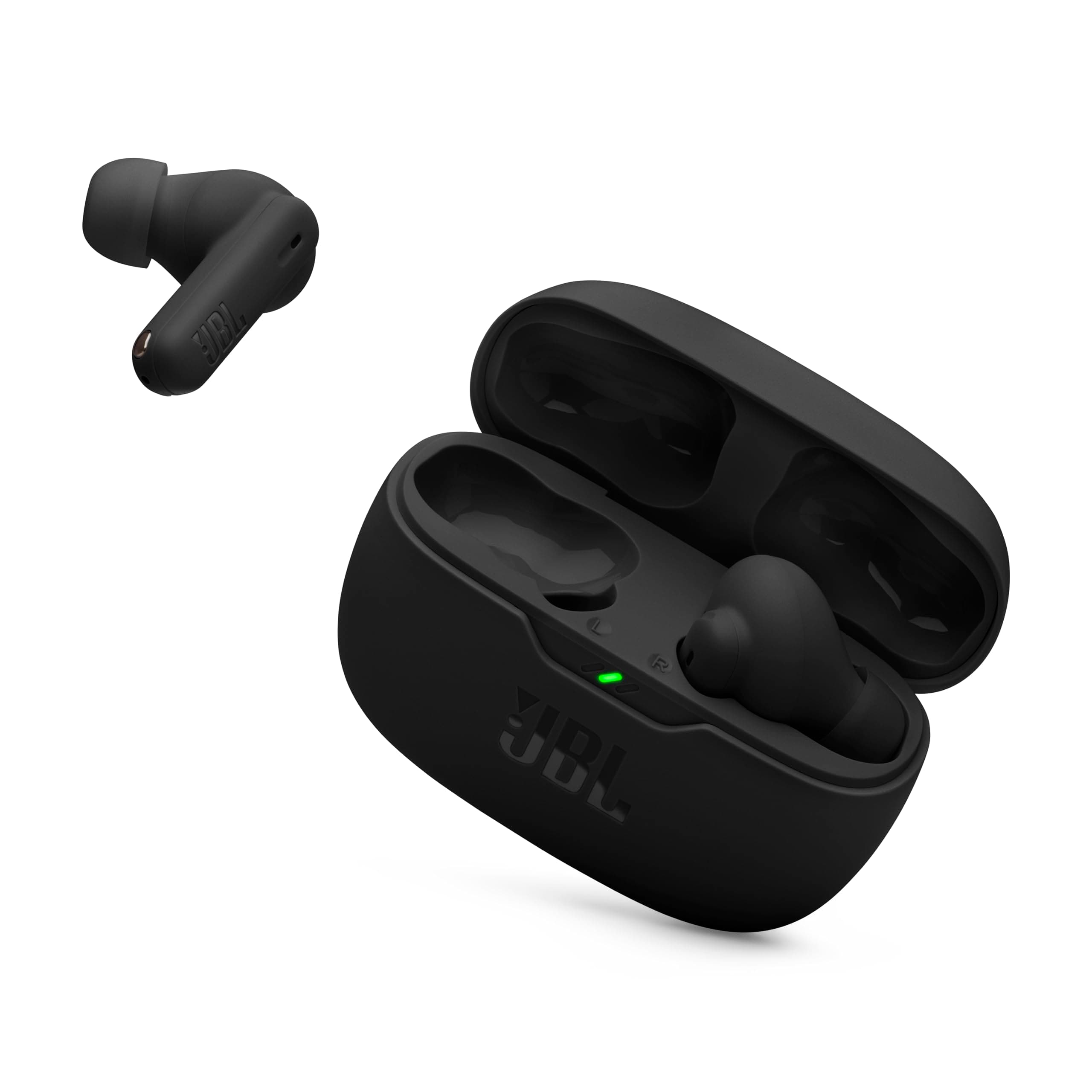 JBL Vibe Beam 2 Noise Cancelling Earbuds, Black