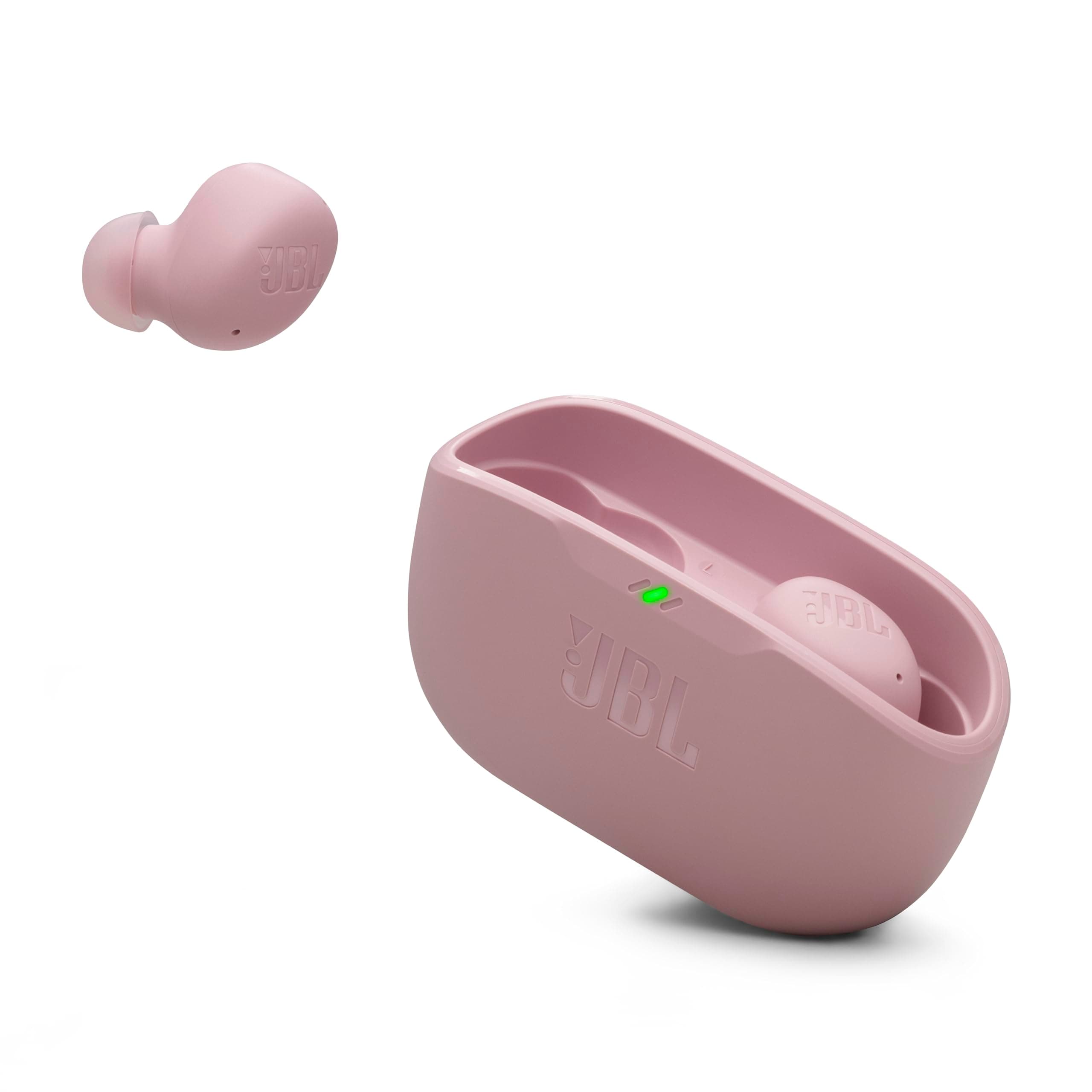 JBL Vibe Buds 2 Noise Cancelling Earbuds, Pink