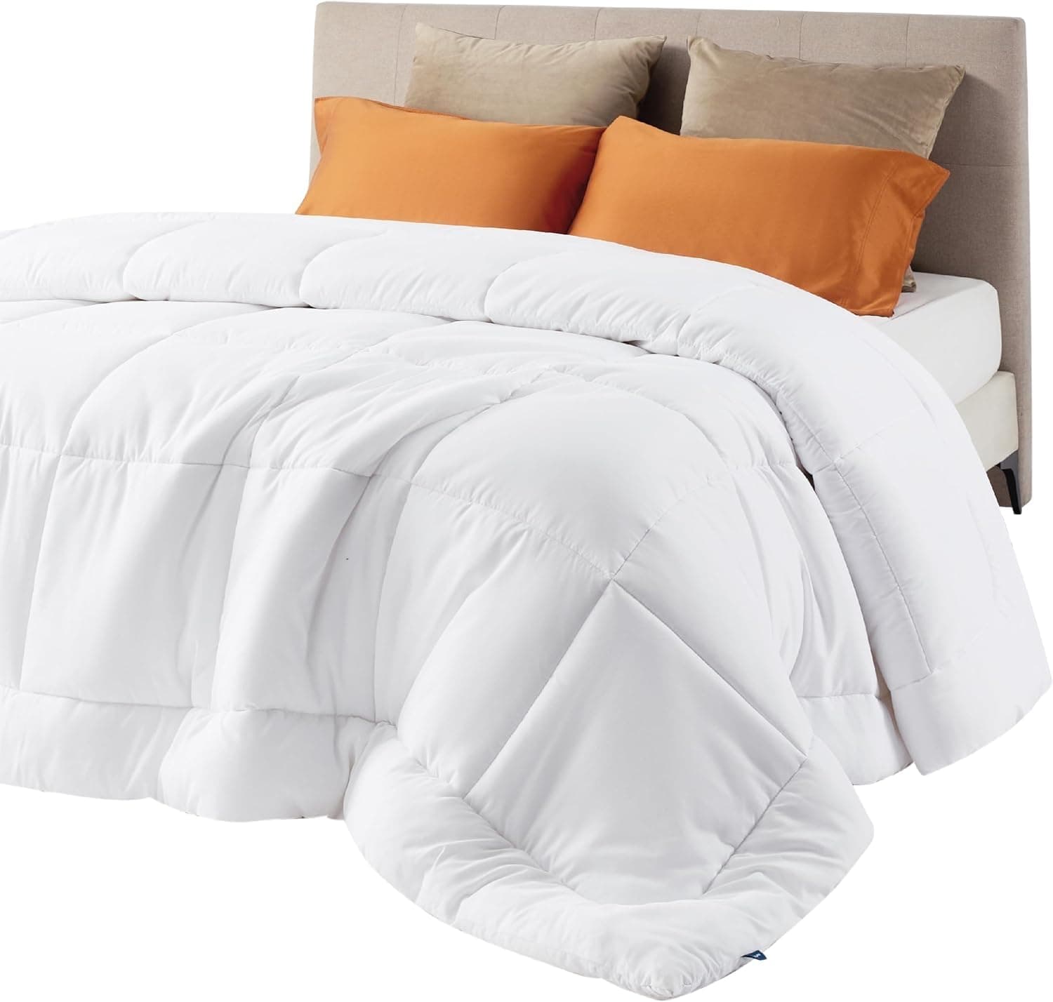 Bedsure Quilted Down-Alternative Comforter, Queen 88x88