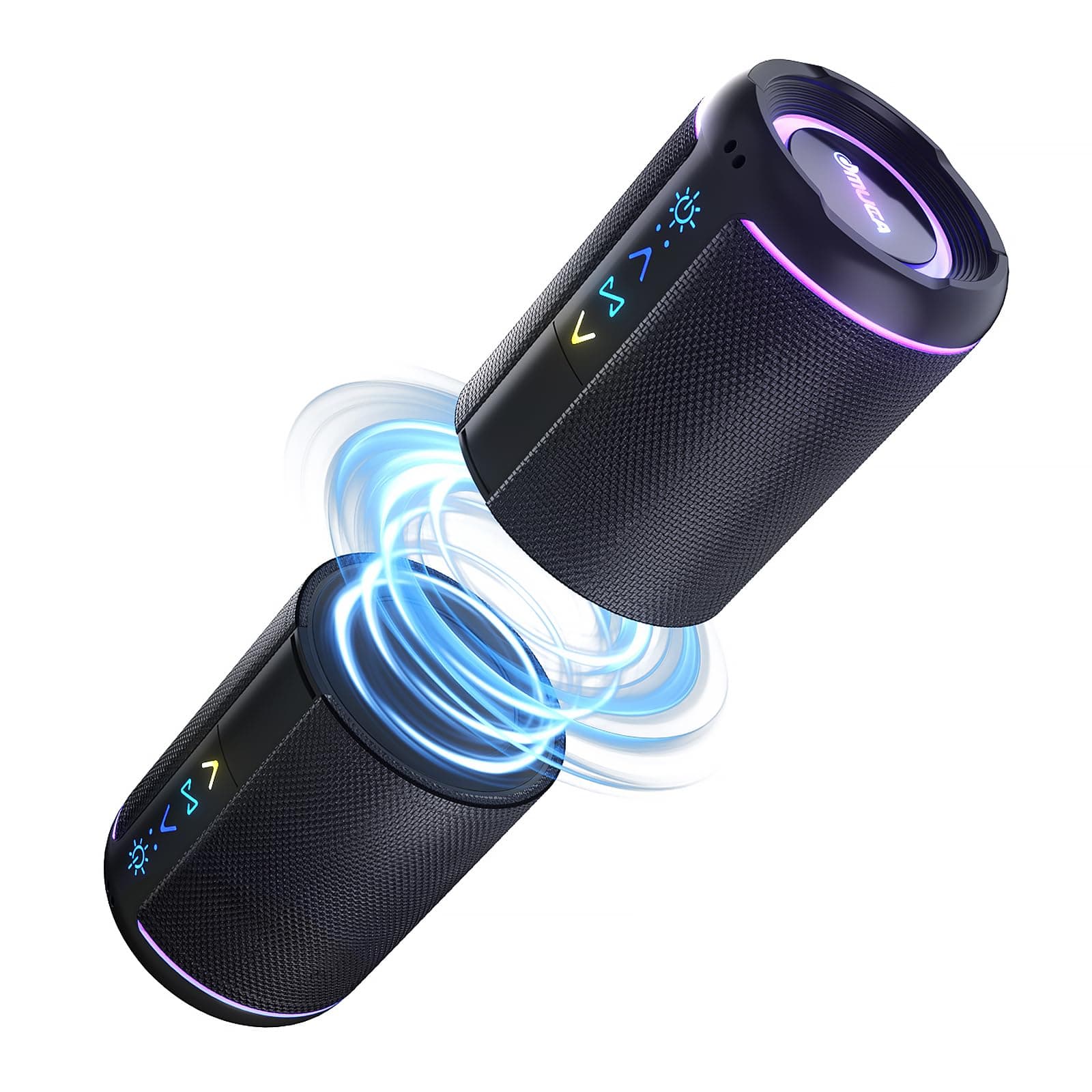 Magnetic 2-in-1 Bluetooth Speaker, 24W Split Stereo