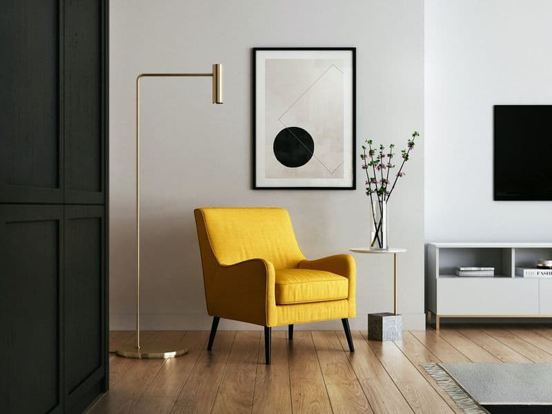 Finished basement living space, the kind of large damp area a whole-room dehumidifier protects