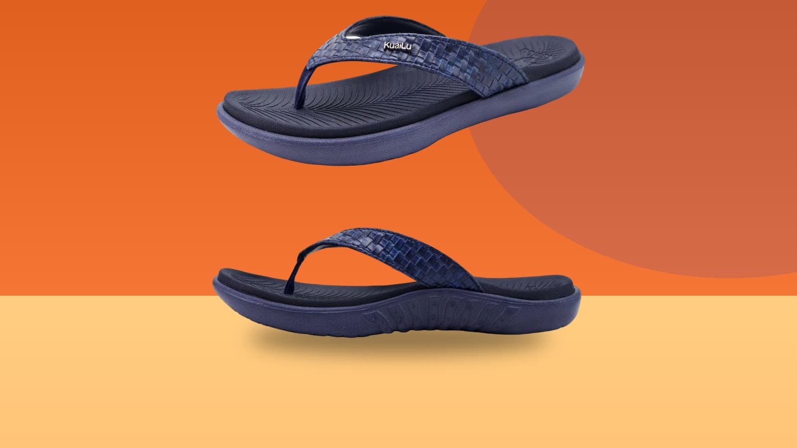 KuaiLu Womens Flip Flops Ladies Yoga Mat Comfortab