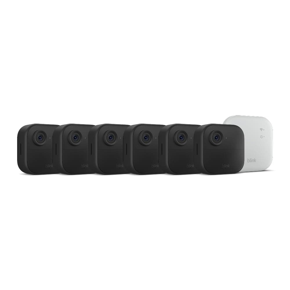 Blink Outdoor 4 XR Wireless Camera - 6 Camera System
