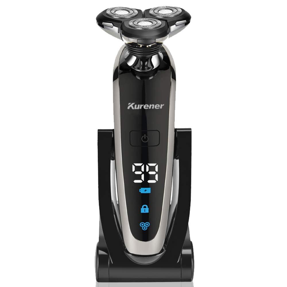 Kurener 1250 Series Washable Electric Razor for Men