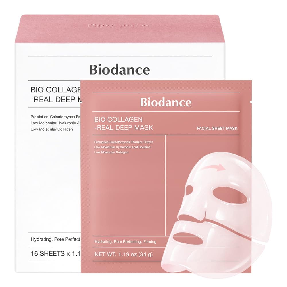 BIODANCE Bio-Collagen Real Deep Hydrogel Mask, 16-Pack