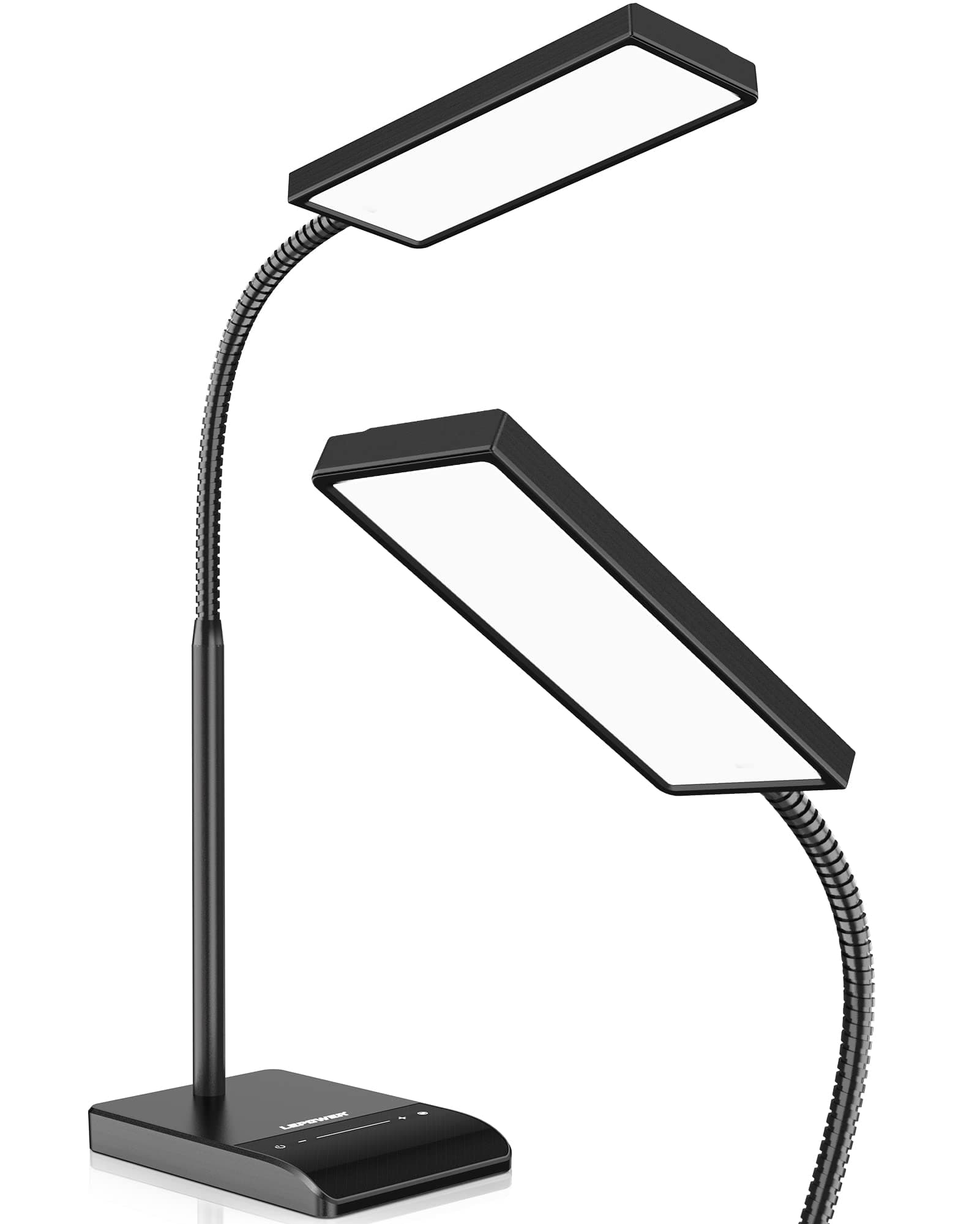 LEPOWER 12W Desk Lamp, 800 Lumens, 50 Light Modes