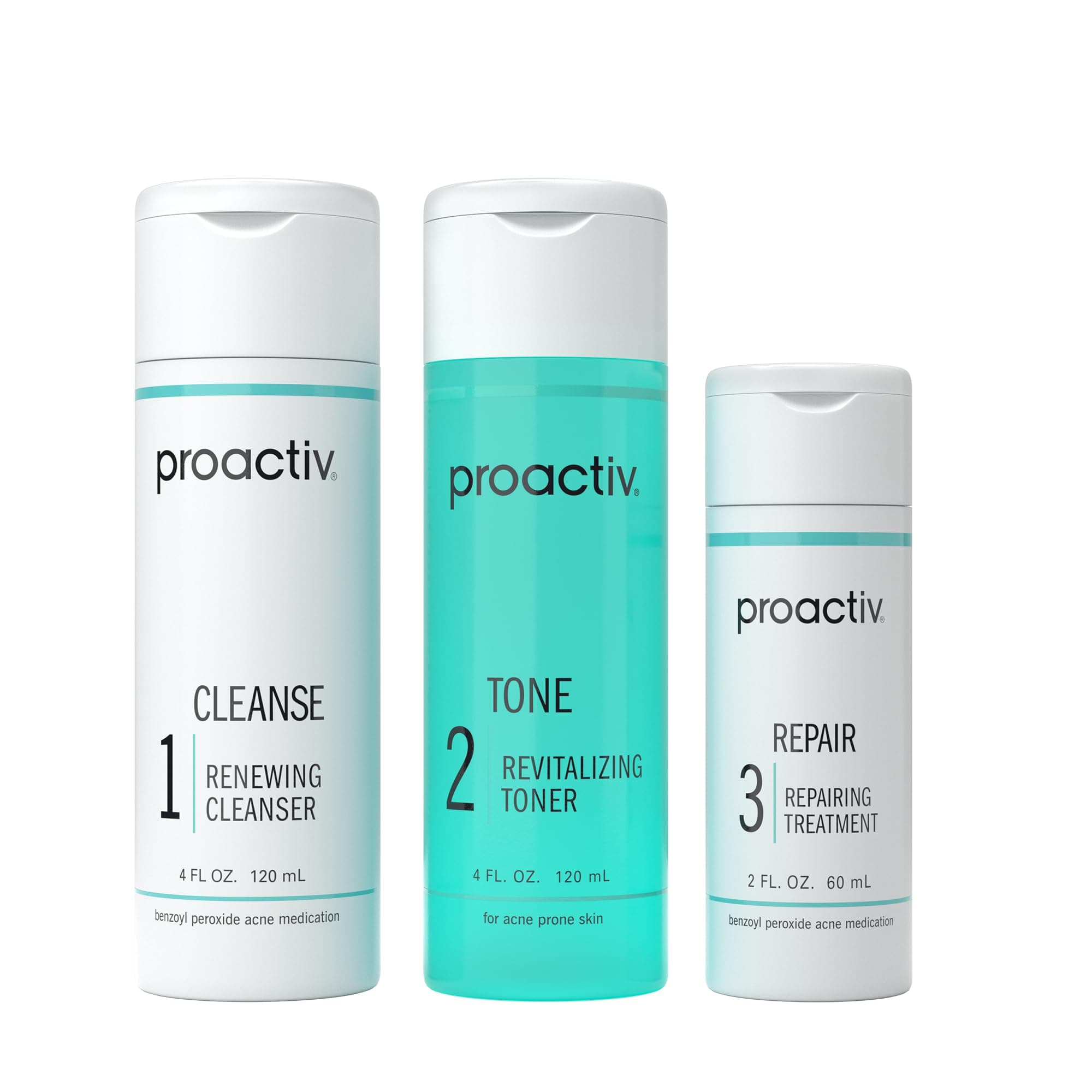 Proactiv 3-Step Acne System, 60-Day Kit