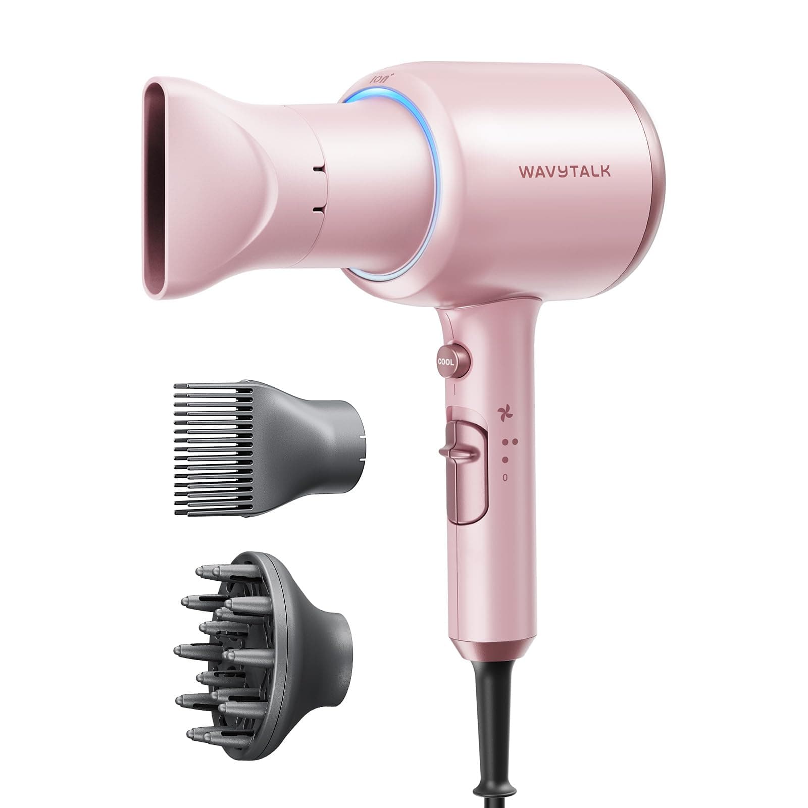 Wavytalk Blown Away 1875W Ionic Dryer with Diffuser