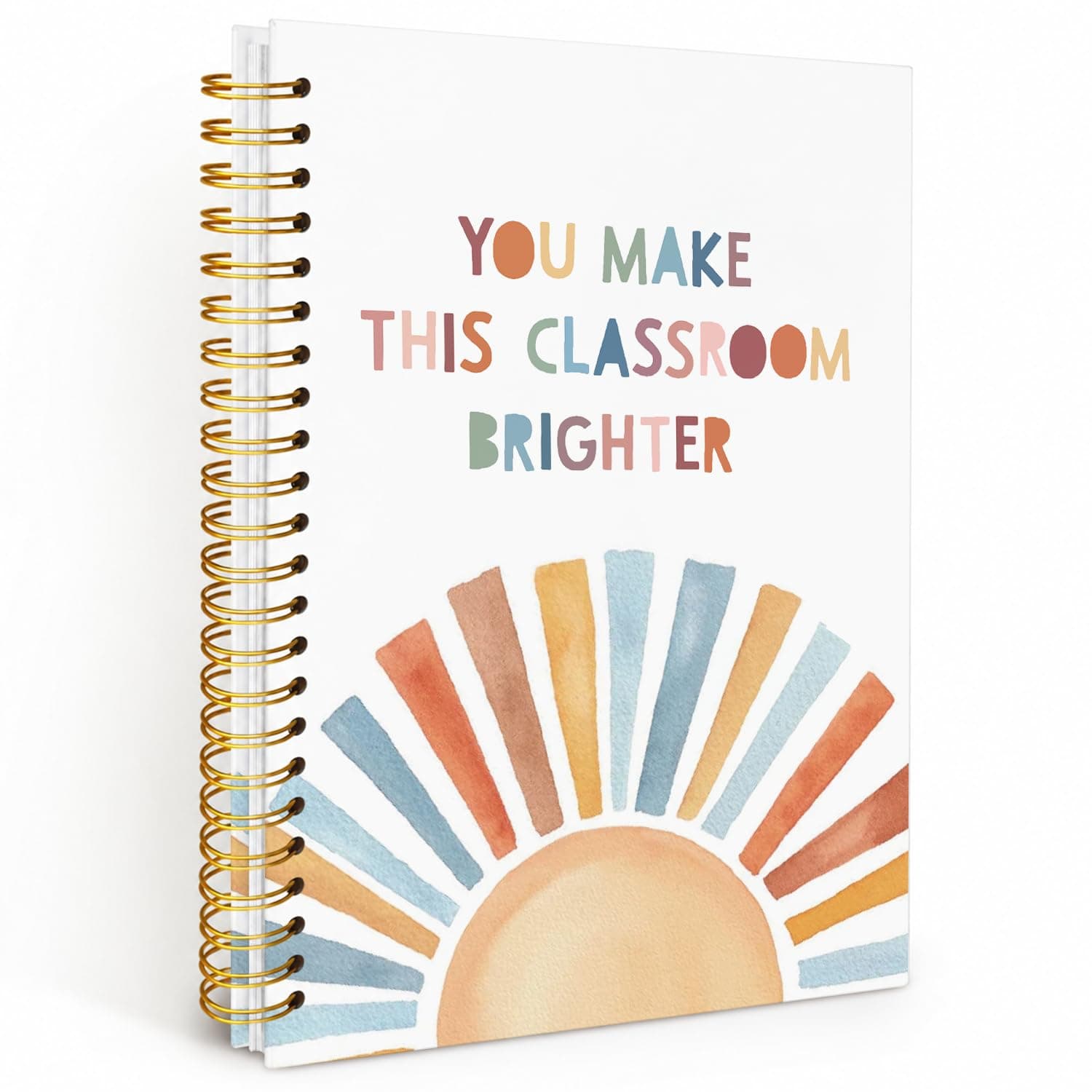 Bohu Boho Sun Motivational Spiral Notebook