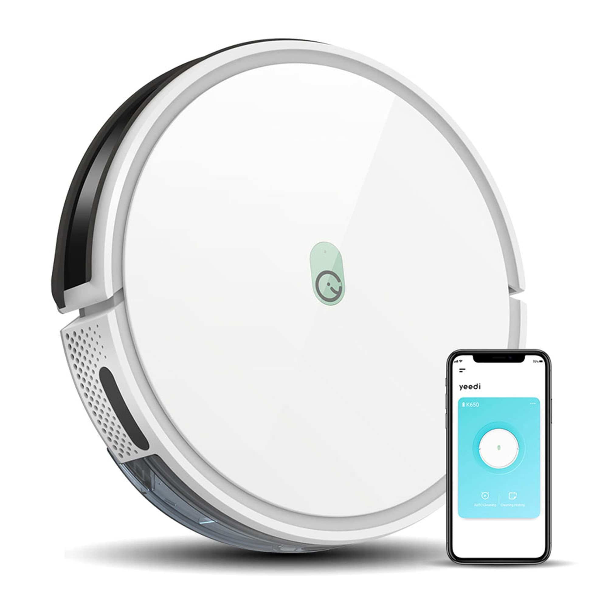 Yeedi K650 Robot Vacuum with 800ml Dustbin