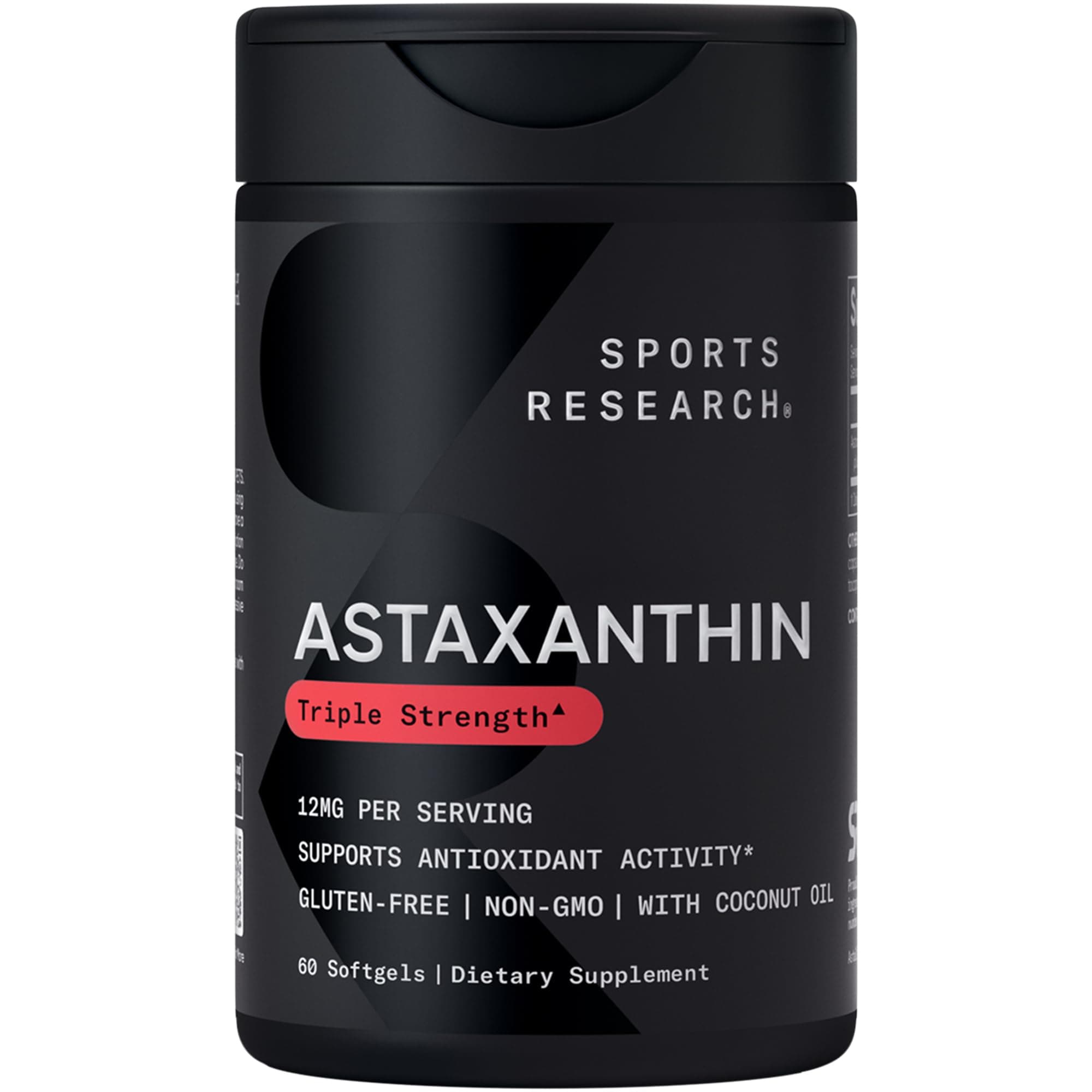 Sports Research Triple Strength Astaxanthin 12mg