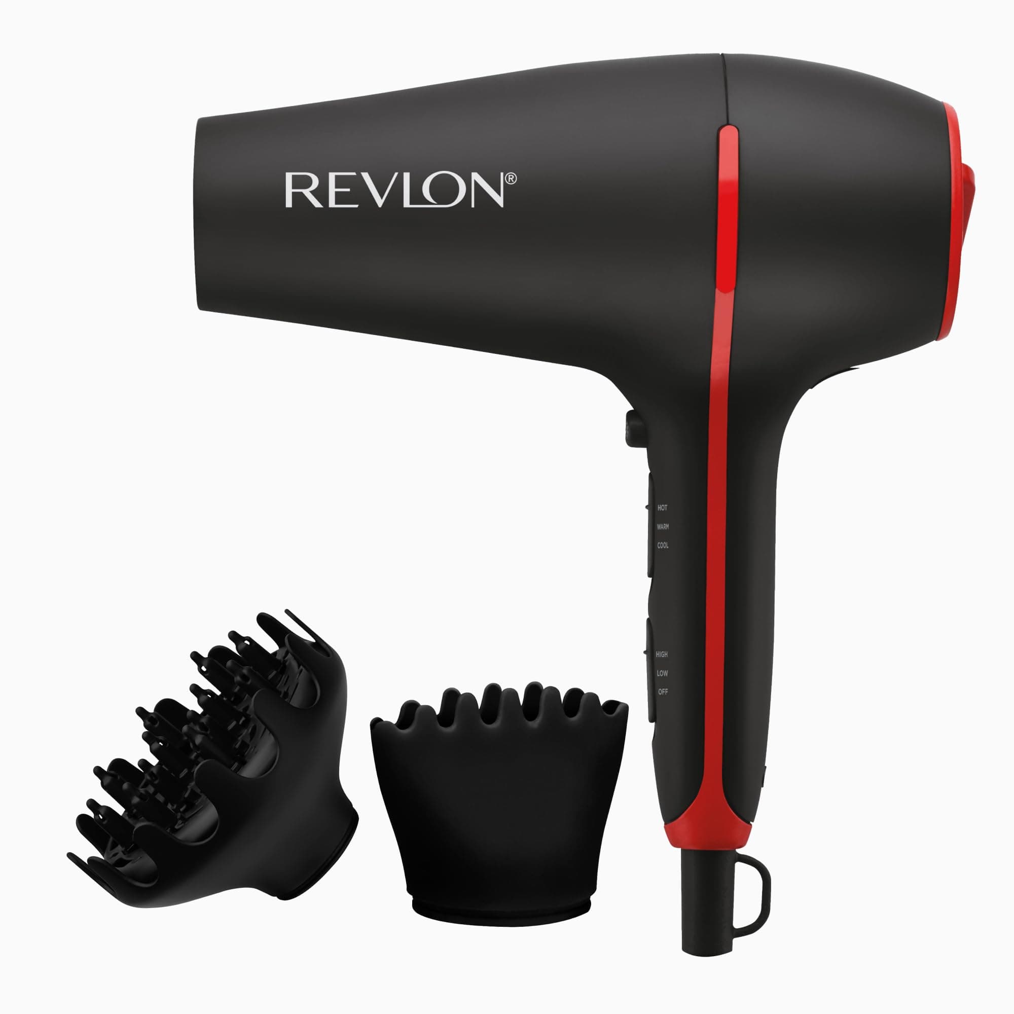 Revlon SmoothStay 1875W Coconut Oil Hair Dryer + Diffuser