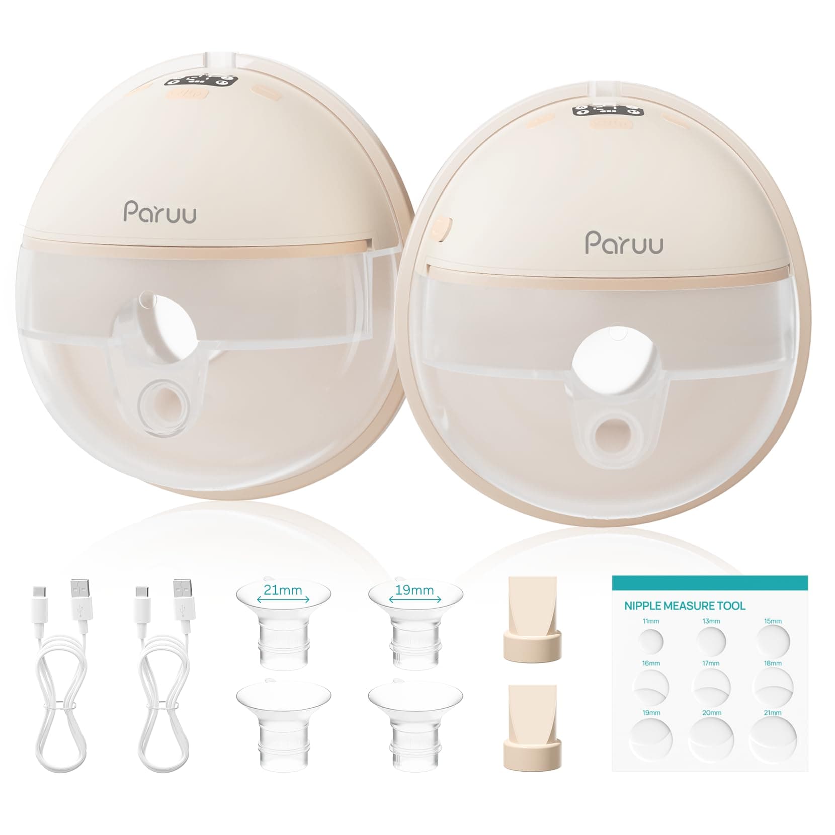 Paruu P16 Hands-Free Wearable Breast Pump