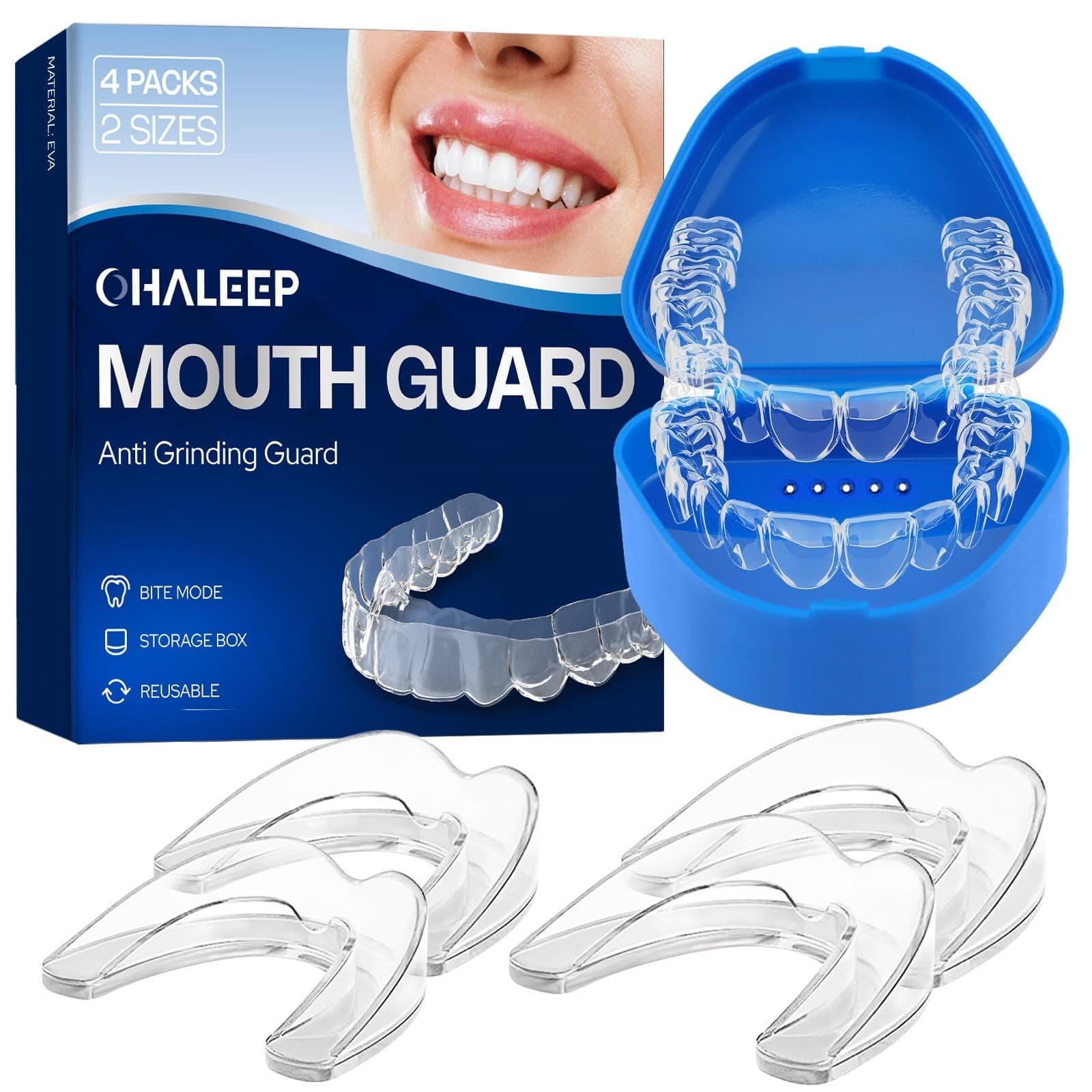 OHALEEP Moldable Night Guard for Teeth Grinding