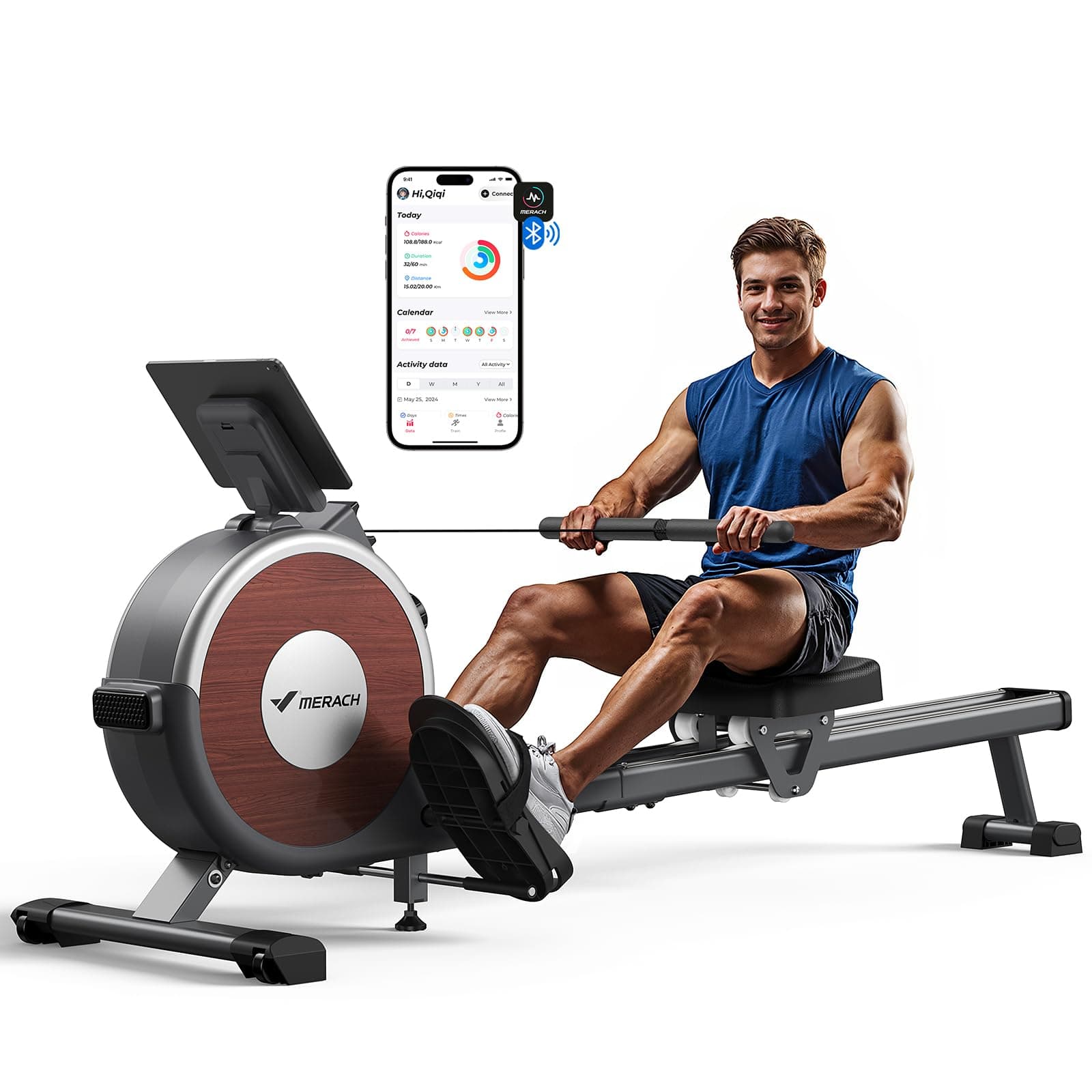 MERACH Magnetic Rowing Machine