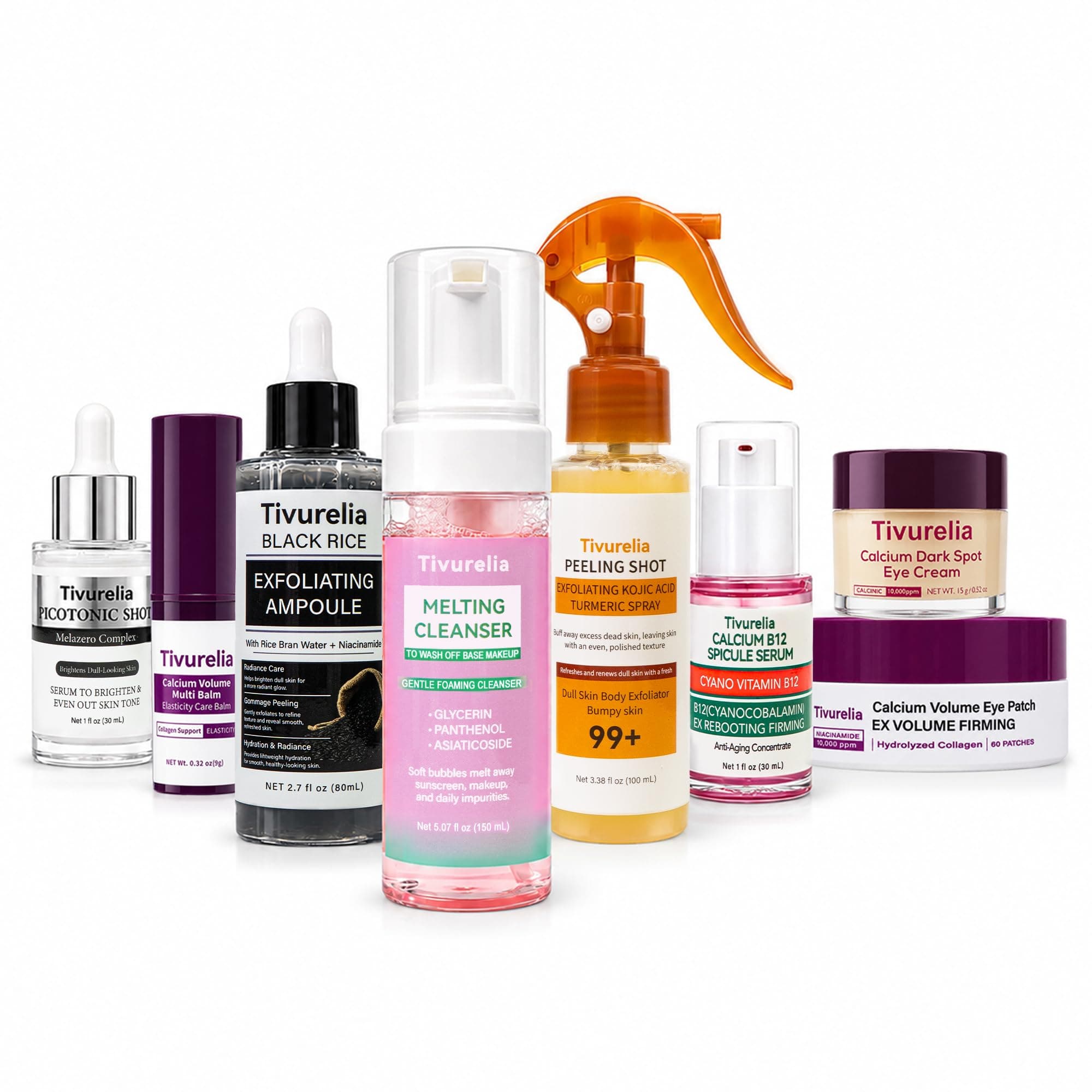 Calcium Daily Skincare Set with Multi Balm Stick