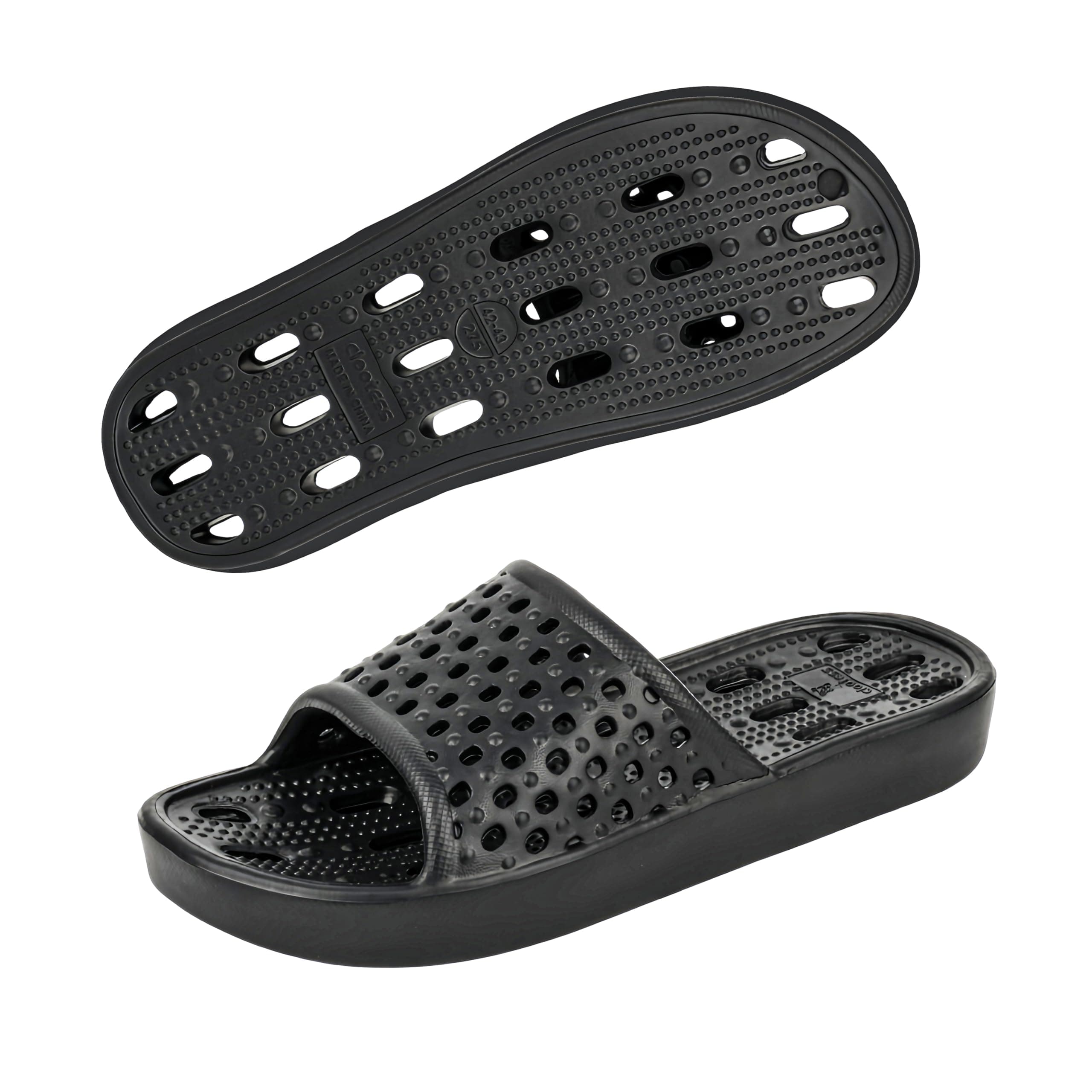 Non-Slip Quick-Dry Shower Shoes with Drain Holes