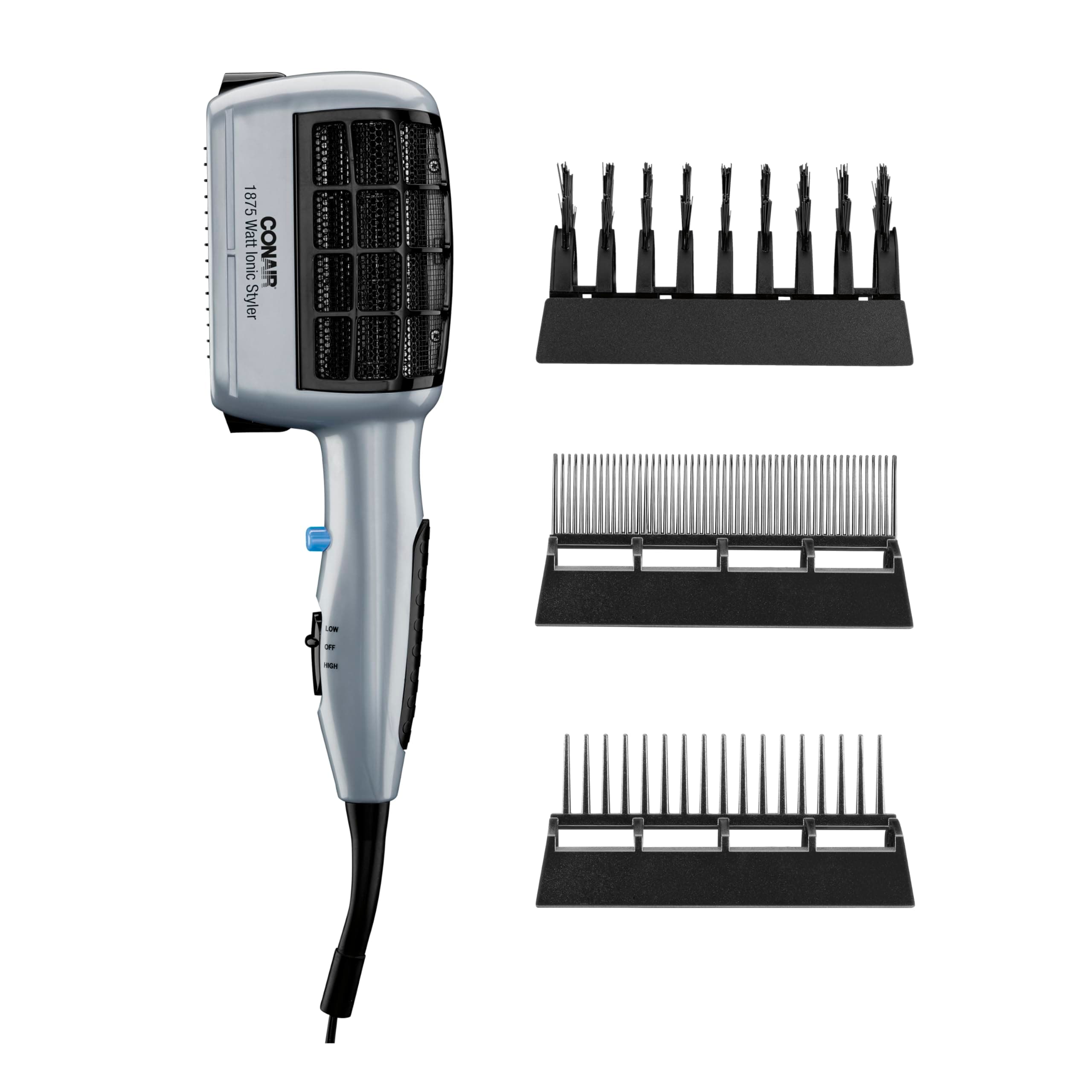 Conair 3-in-1 Ionic Styling Hair Dryer, 1875W