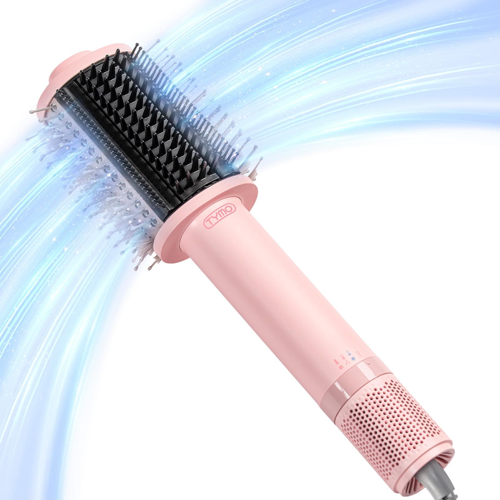 TYMO 4.0 5-in-1 Ionic Blow Dryer Brush, Pink