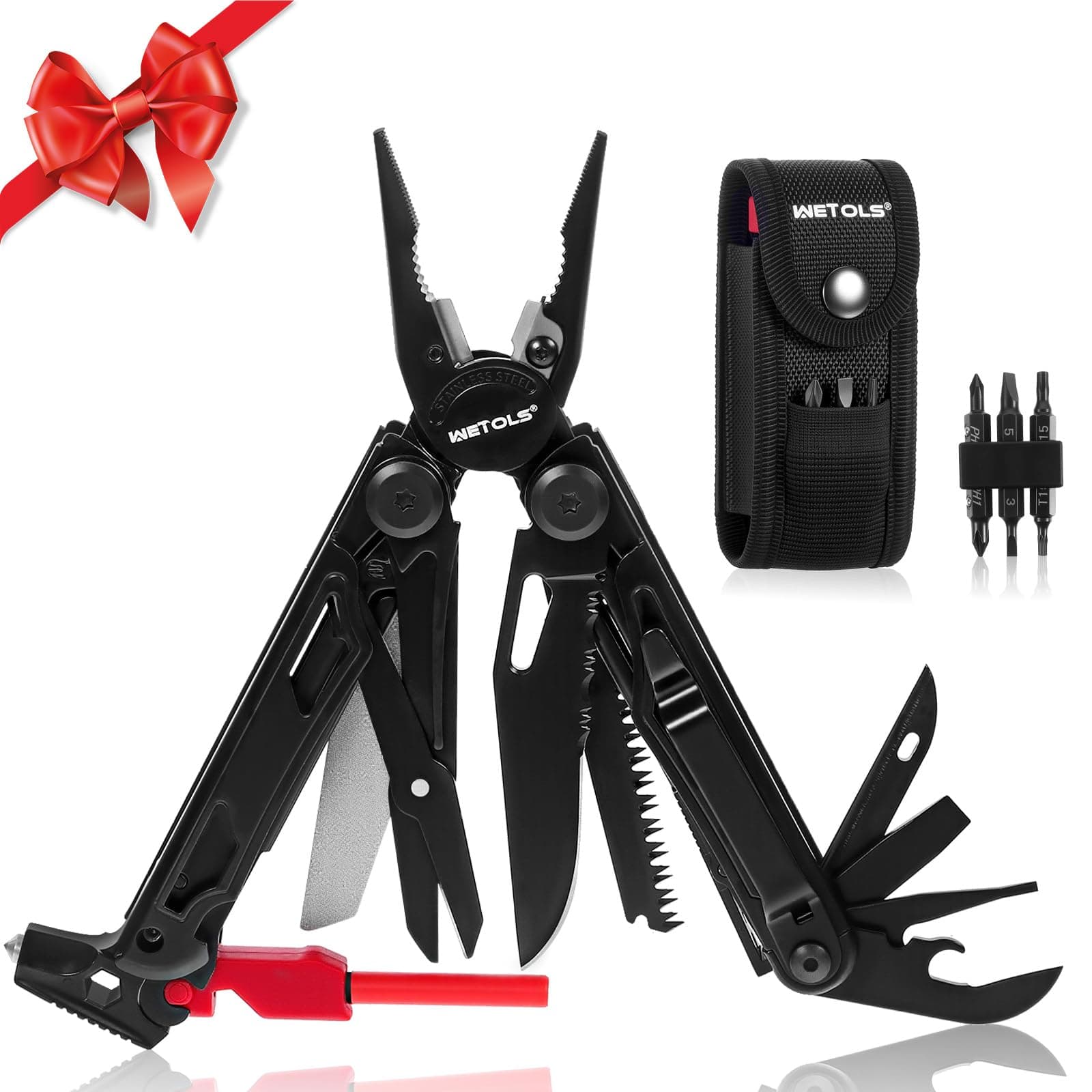 WETOLS Multitool with Pocket Knife & Pliers