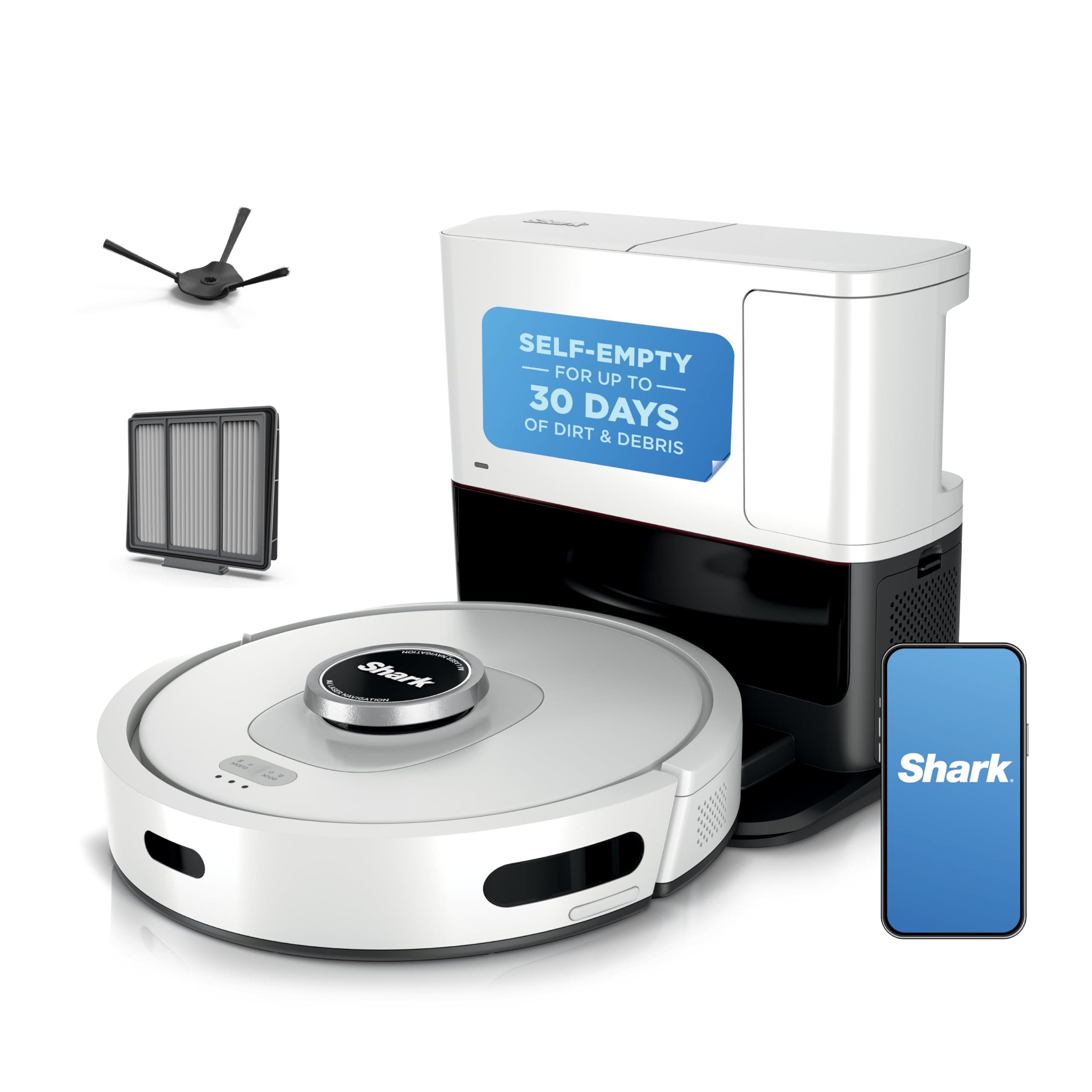 Shark Matrix Clean Robot Vacuum with Self-Empty Base