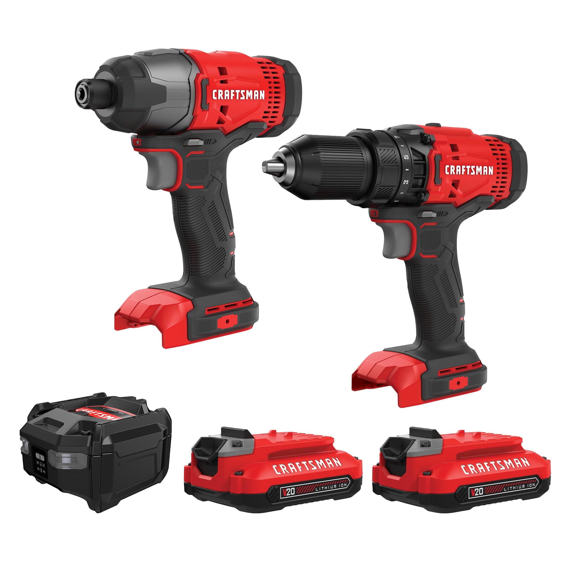 CRAFTSMAN V20 Drill and Impact Driver Combo Kit