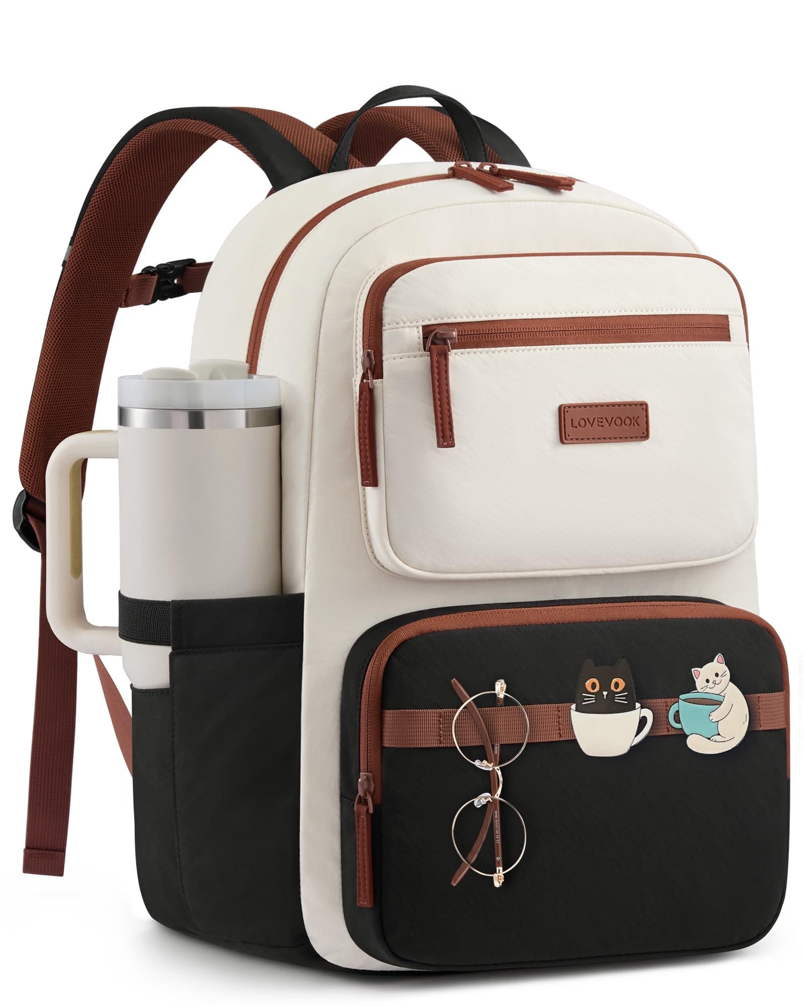 LOVEVOOK Women's 15.6-Inch Work and Teacher Backpack