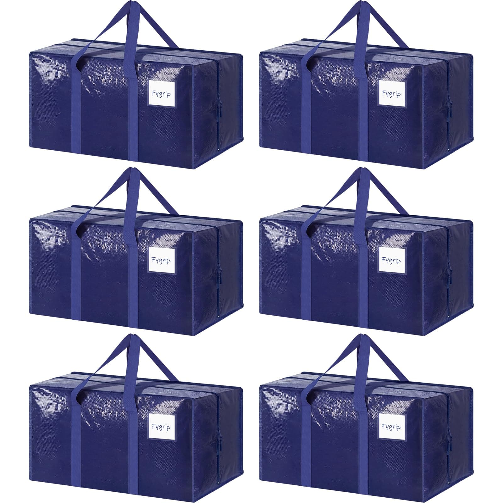 6-Pack Heavy-Duty Moving and Storage Bags