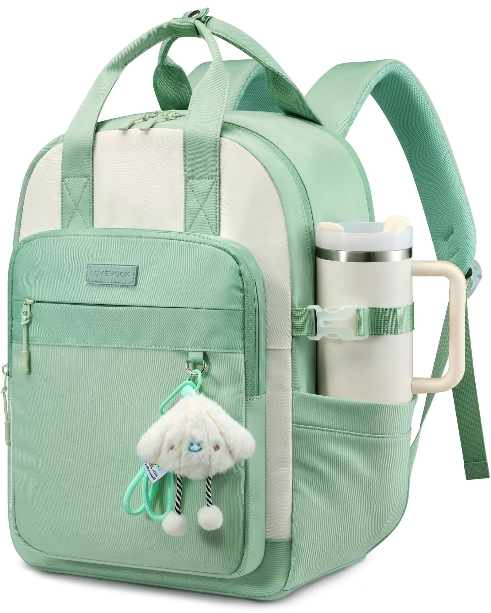 LOVEVOOK 30L Teen Backpack, 15.6-Inch Laptop