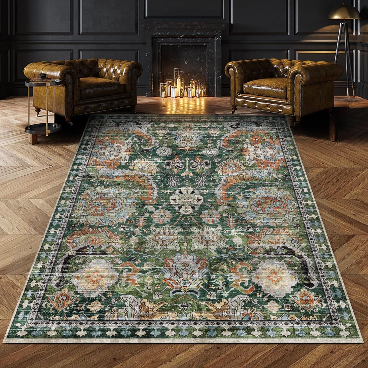 RUGSURE Washable Area Rug