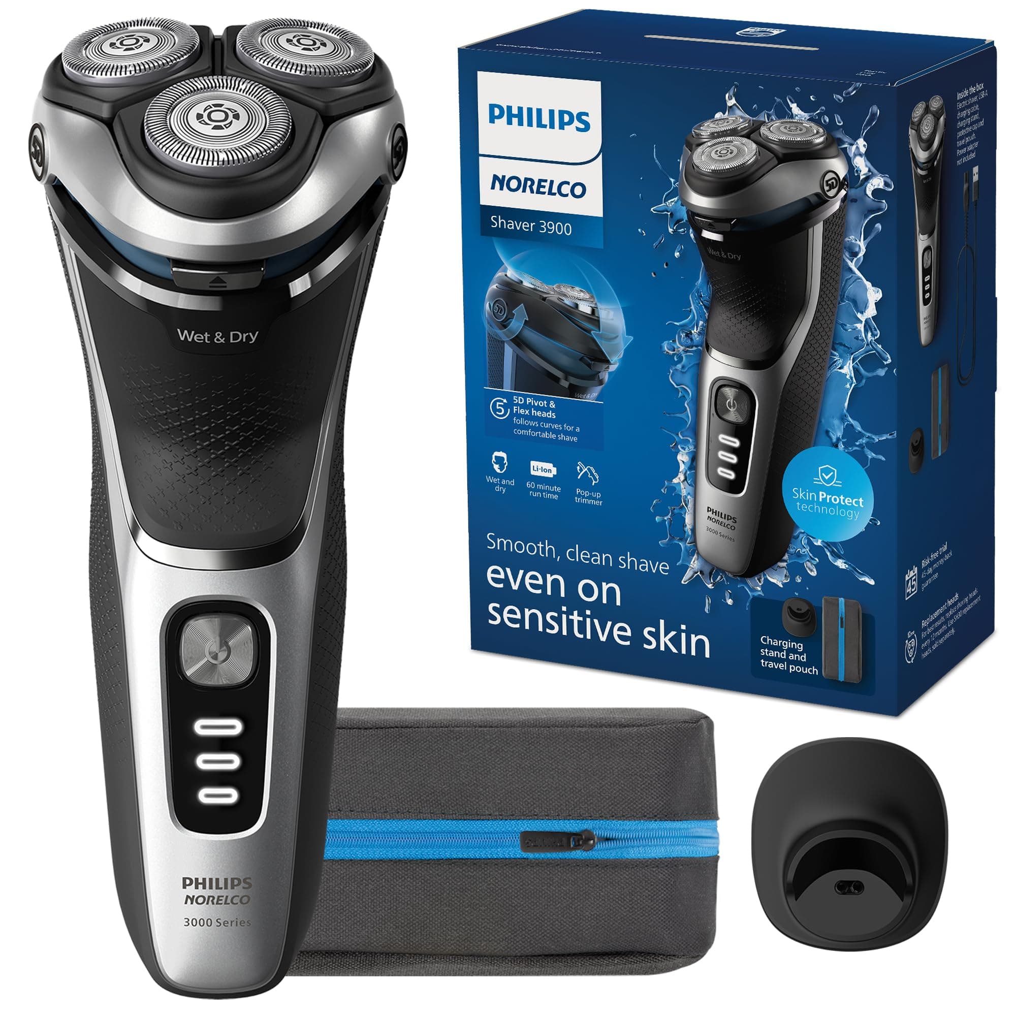 Philips Norelco 3900 Wet & Dry Electric Shaver