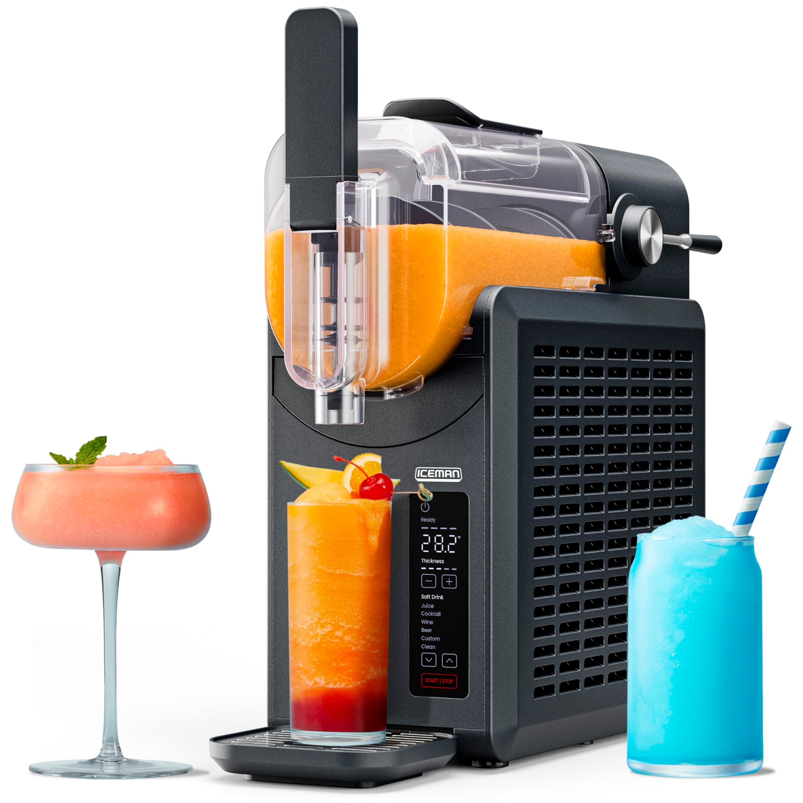 Chefman Iceman Slush-Ease Slushie Machine, 68 oz