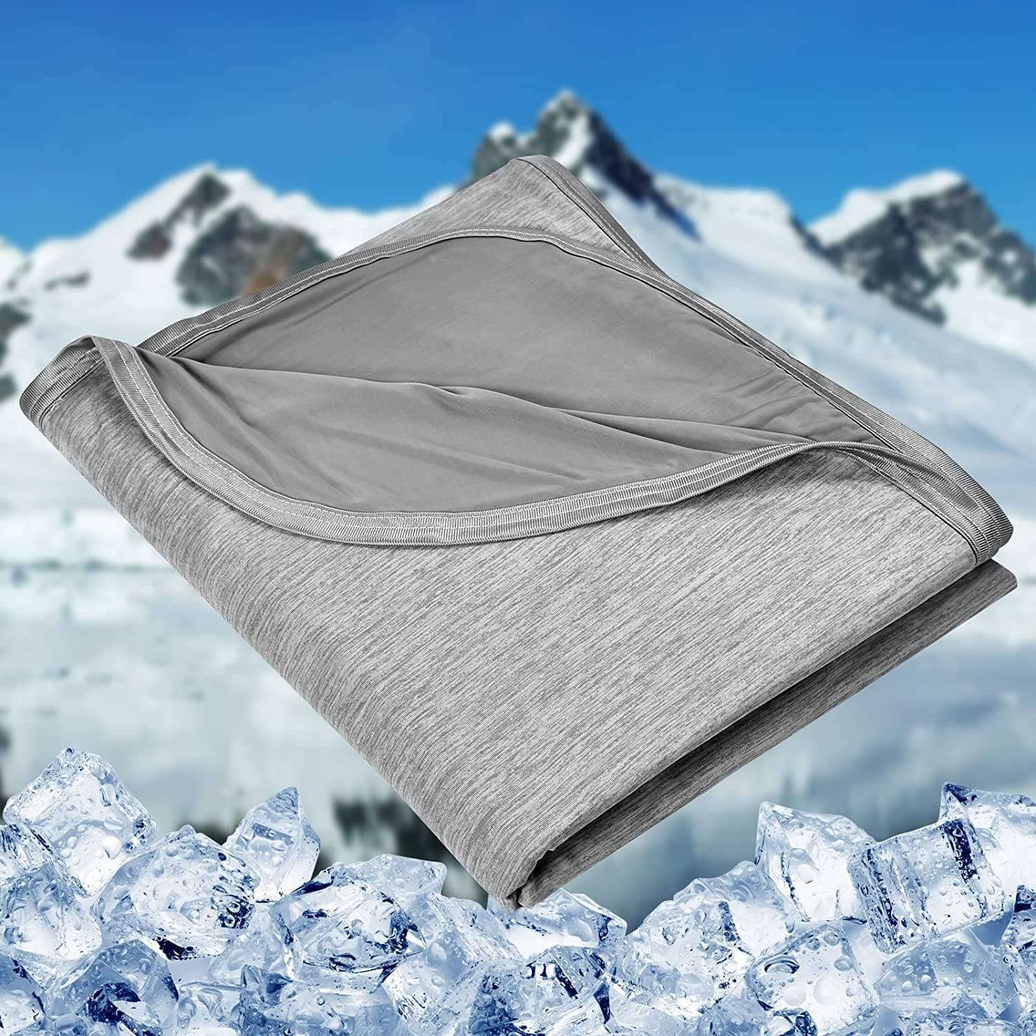 HOMFINE Double-Sided Cooling Blanket, 108 x 90 in
