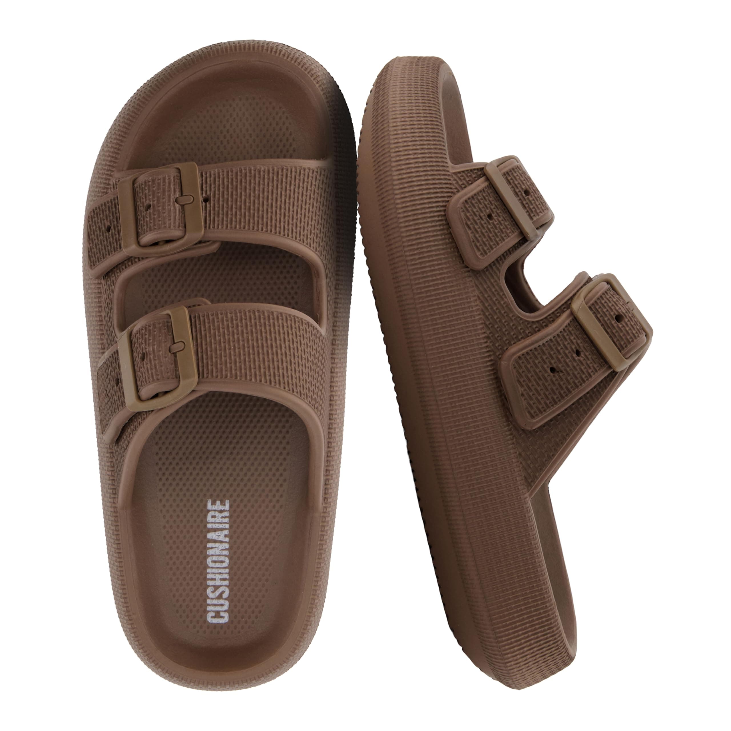CUSHIONAIRE Fame Pillow Recovery Slide Sandals