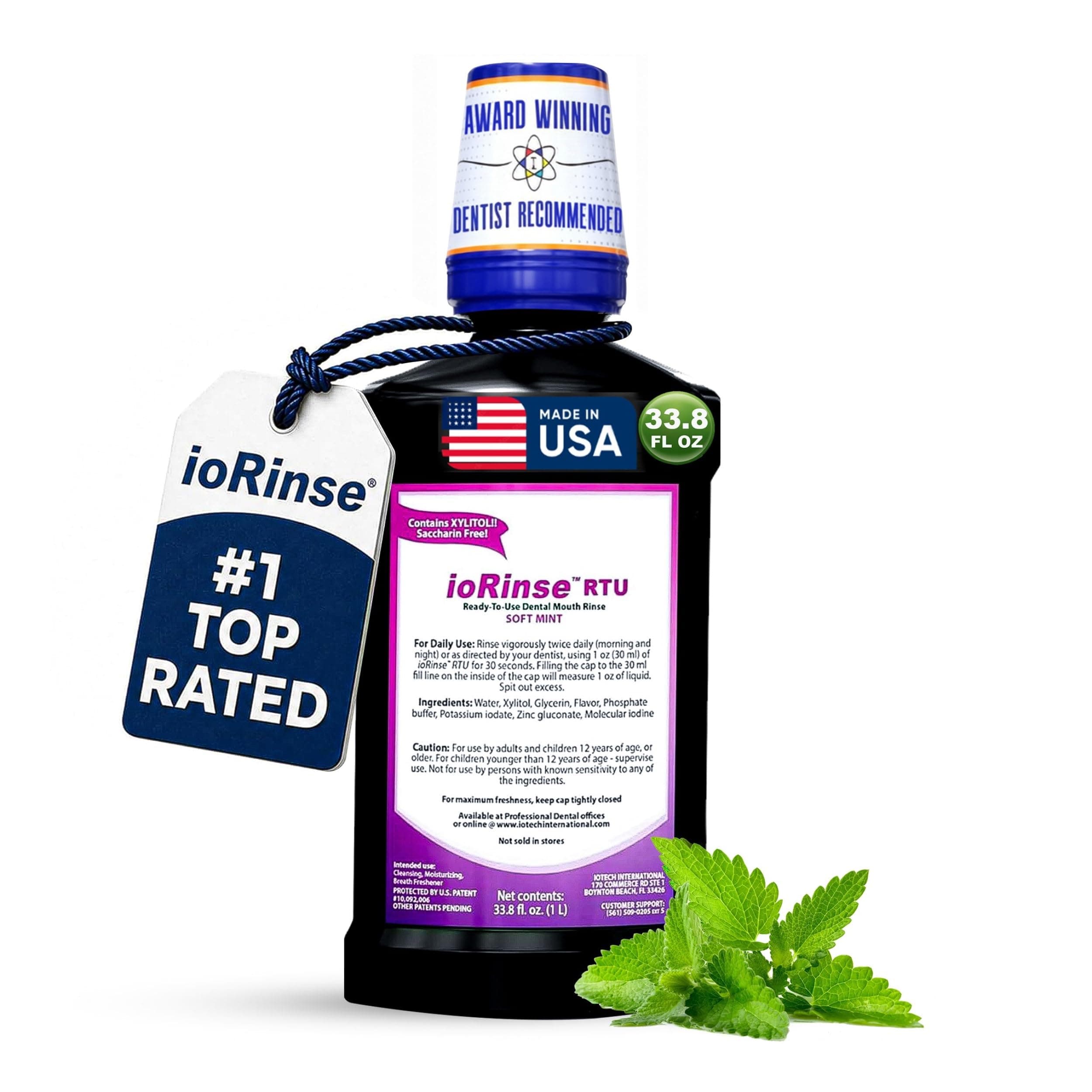 ioRinse RTU Molecular Iodine Mouthwash